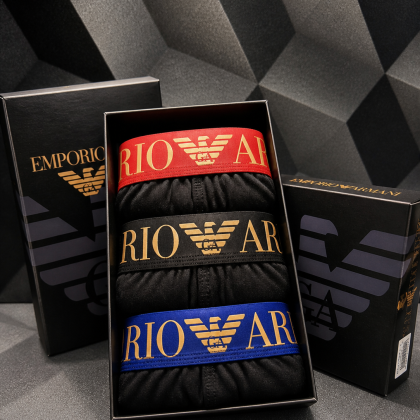 Emporio Armani Мъжки Боксерки x3