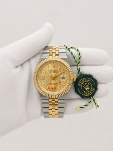 Мъжки Rolex Land-Dweler Two-Tone Champagne Dial #153