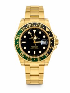 Мъжки Rolex Submariner Gold / Green-Black Bezel #129