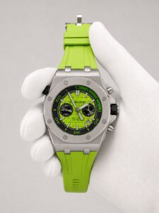 Мъжки Audemars Piguet Royal Oak Offshore Diver Chronograph Green 42 mm
