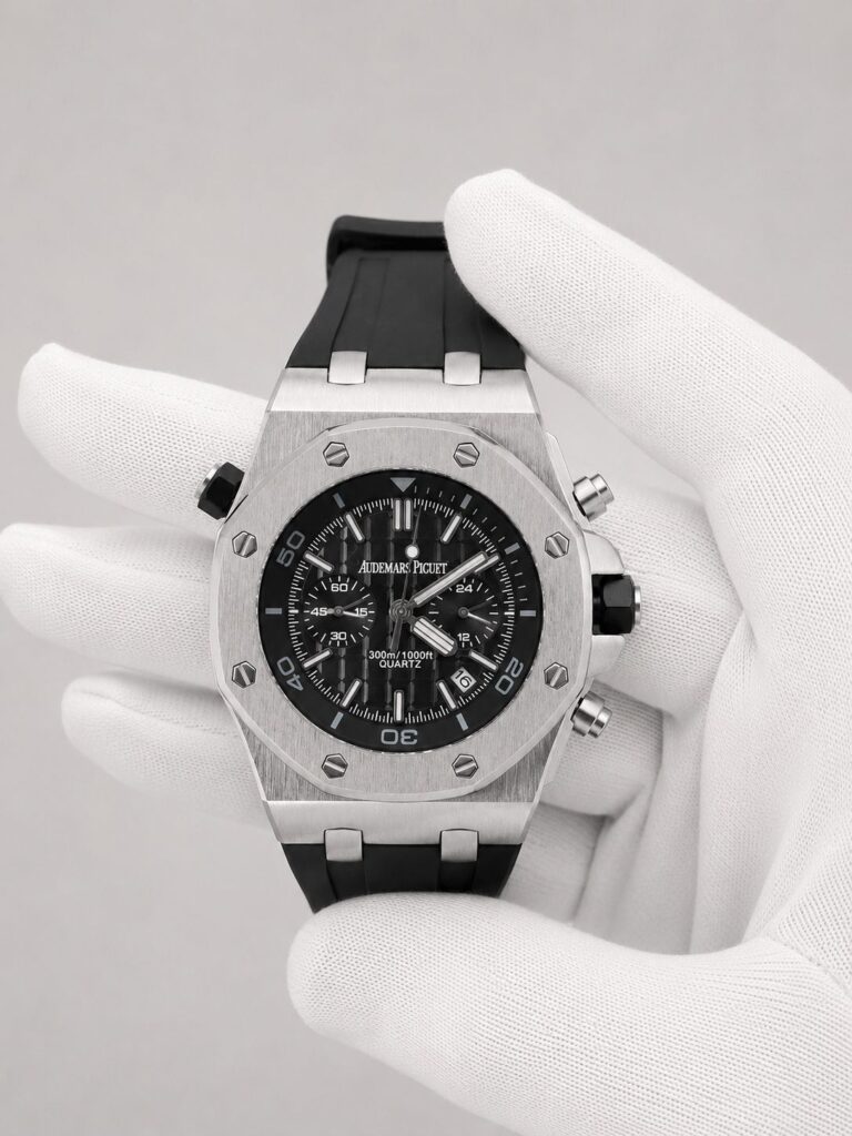 Мъжки Audemars Piguet Royal Oak Offshore Diver Chronograph Black 42 mm