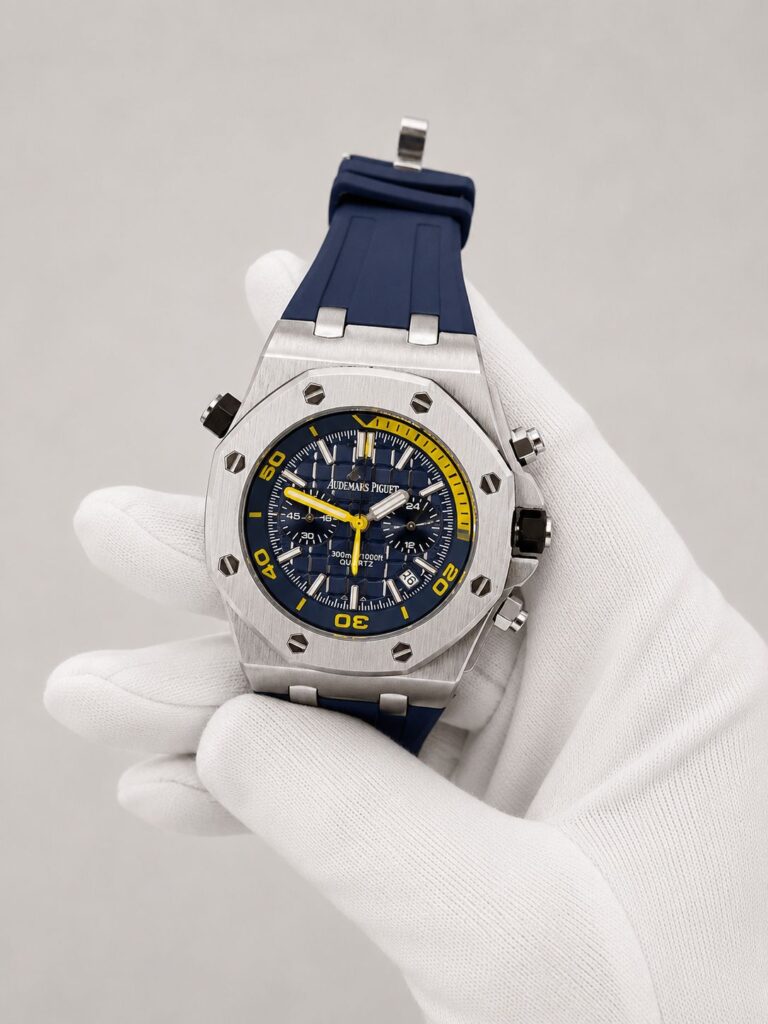 Мъжки Audemars Piguet Royal Oak Offshore Diver Chronograph Blue 42 mm