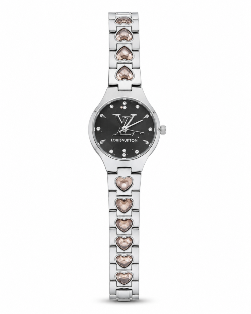 Louis Vuitton Tambour Steel / Black — ДАМСКИ МОДЕЛ