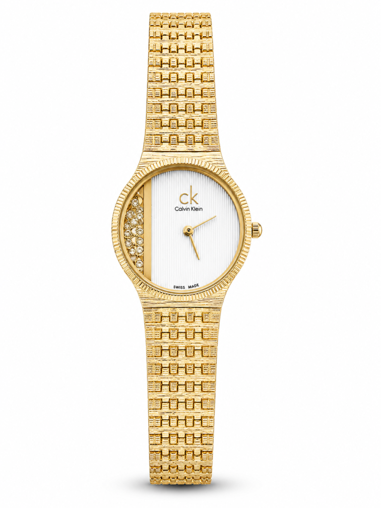 Calvin Klein Classic Gold / White — ДАМСКИ МОДЕЛ