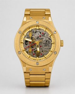 Мъжки Hublot Classic Fusion Skeleton Gold #277