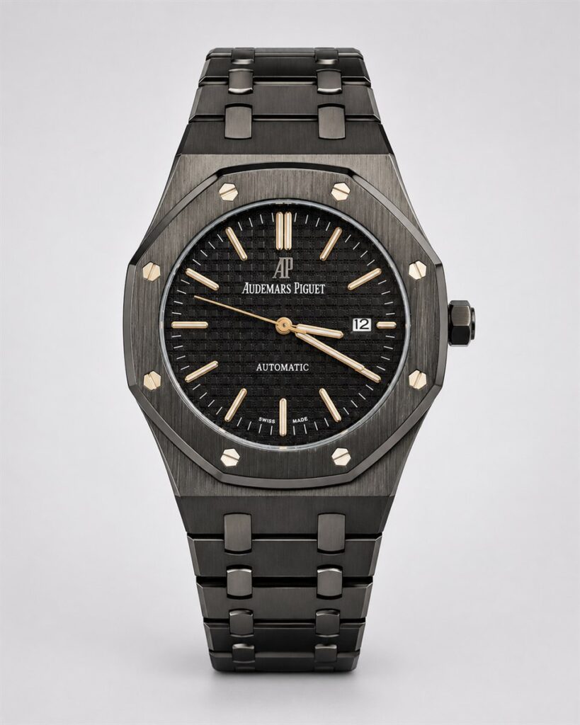 Мъжки Audemars Piguet Royal Oak Black / Black Dial #283