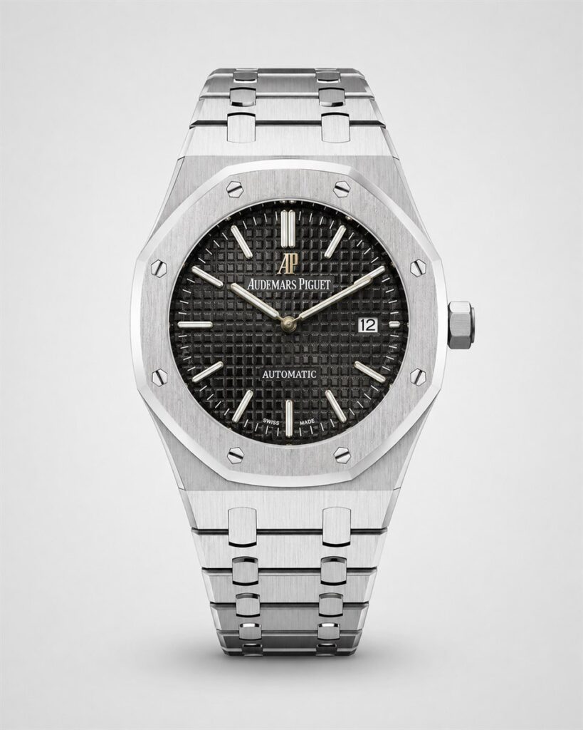 Мъжки Audemars Piguet Royal Oak Steel / Black Dial #284