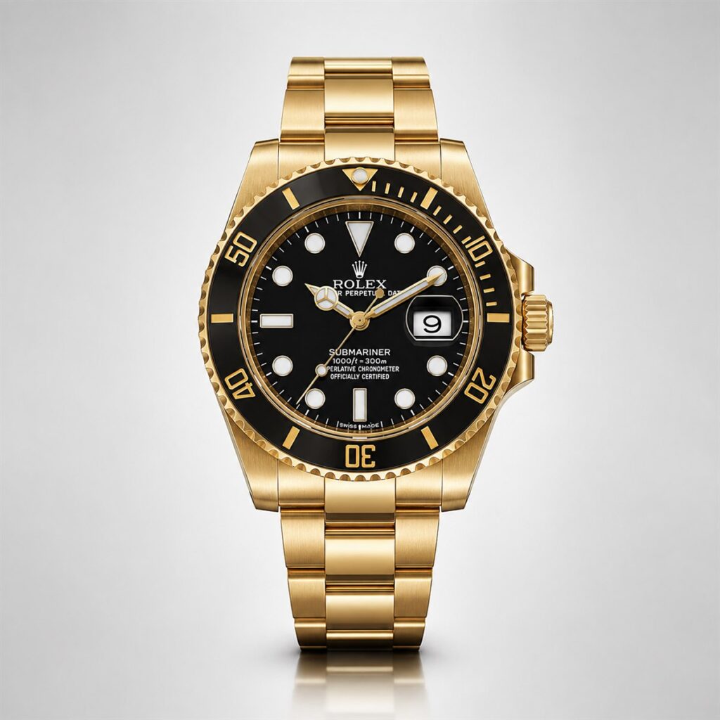 Мъжки Rolex Submariner Gold / Black Dial II #297