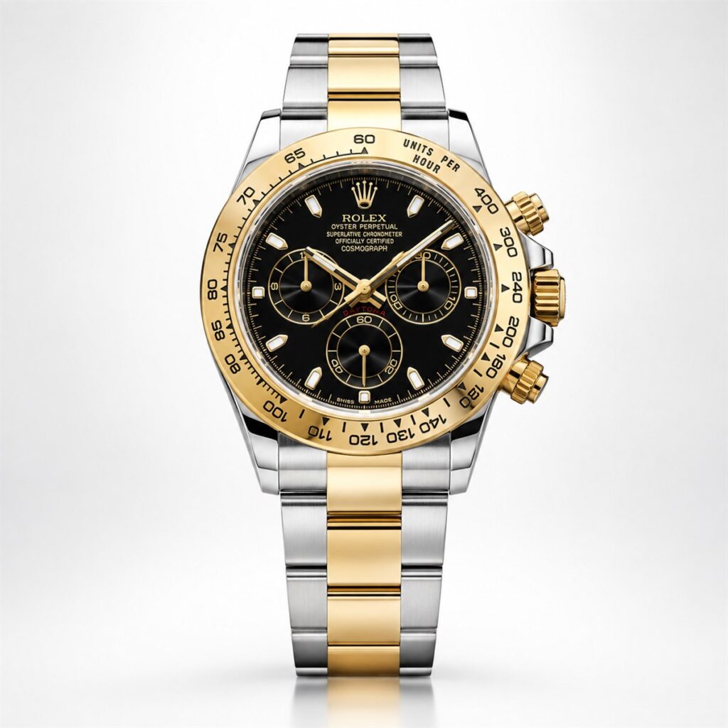 Мъжки Rolex Daytona Two-Tone Black Dial #302