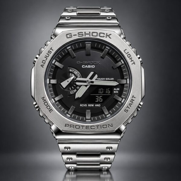 Мъжки Casio G-Shock Full Metal Steel / Black Dial #430