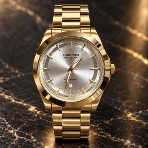 Мъжки Longines Conquest Gold / Silver Dial #395